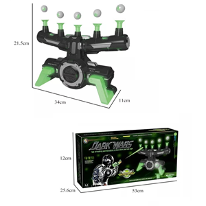 تفنگ اسباب بازی تمرین تیراندازی به توپ های معلق shooting games glow in dark series -اسباب بازی